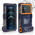 UrbanX Professional [15m/50ft] Sizewimming Diving Sizeurfing Sizenorkeling Photo Video Waterproof Protective Case Underwater Housing for Tecno Camon 17 And all Phones Up to 6.9 Inch LCD with Lanyard