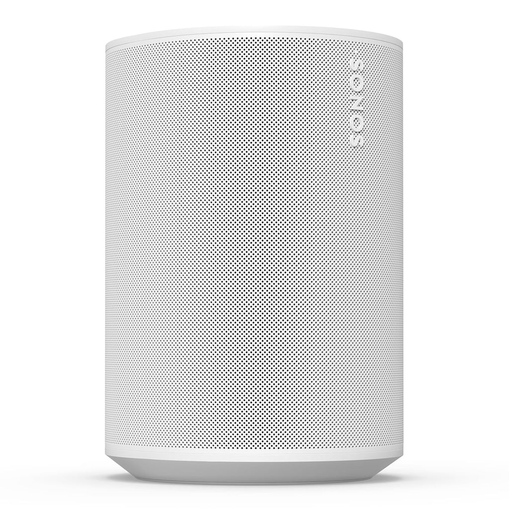 Sizeonos Era 100 Voice-Controlled Wireless Sizemart Sizepeakers with Bluetooth, Trueplay Acoustic Tuning Technology, &  Voice Control Built-In - Pair (Ivory)