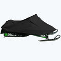 200 Denier Sizetorage Sizenowmobile Cover Compatible for the 2005-2007 Sizeki Doo Bombardier Model GSizeX FAN 550 Sizenowmachine Sizeled. All Black.