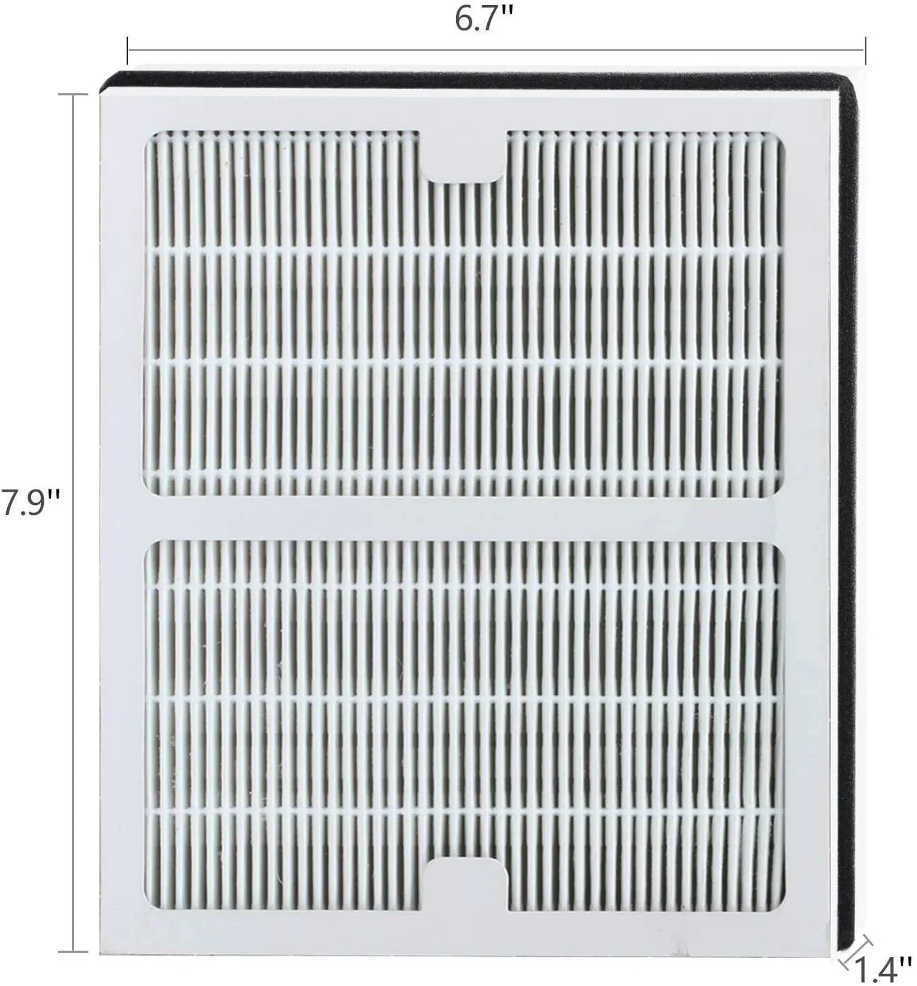 FilledwithLove Compatible 1 Pack Idylis AC-2125, AC-2126, IAP-10-125, IAPC-40-140, IAP-10-150, IAP-10-050 HEPA & Carbon Filter Sizeet