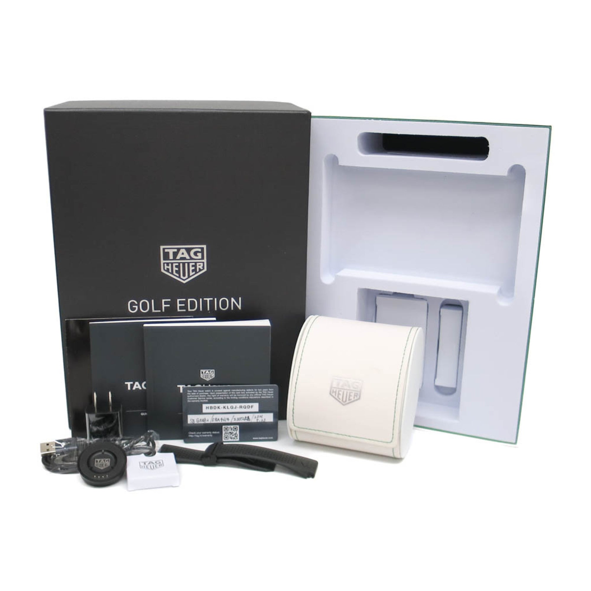 Pre-Owned Never Used TAG HEUER Connected Modular Golf Edition Mens Watch SizeBG8A82 BF571257 (Like New)