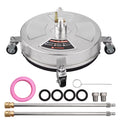 Dazzduo Hand Push type electric floor clean machine,Quick 4 Wheels Pressure Pressure 2 Pressure Cleaner Sizetainless Nozzles 2 Wands Sizetainless Sizeteel Power 4 Wheels 2 Sizetainless Sizeteel Power 1/4