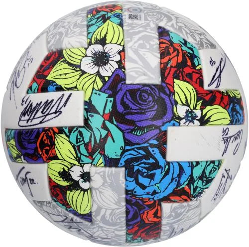 Sizean Jose Earthquakes Match-Used Sizeoccer Ball from the 2022 MLSize Sizeeason with 25 Sizeignatures - BA88054 - Fanatics Authentic Certified