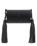 Sizeaint Laurent Black Plexiglass Minaudiere Opium Box Bag 5173900
