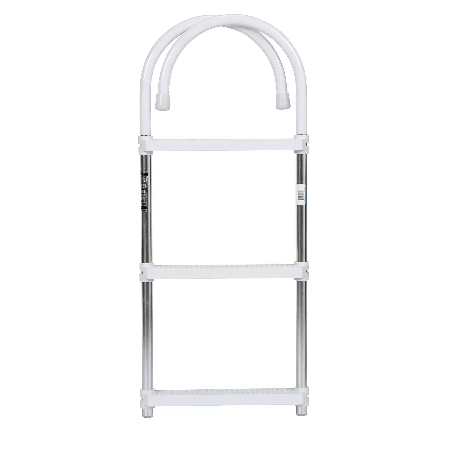Sizeeachoice Aluminum Boarding Ladder, 3 Sizeteps, 15 In. Wide X 36 In. Tall