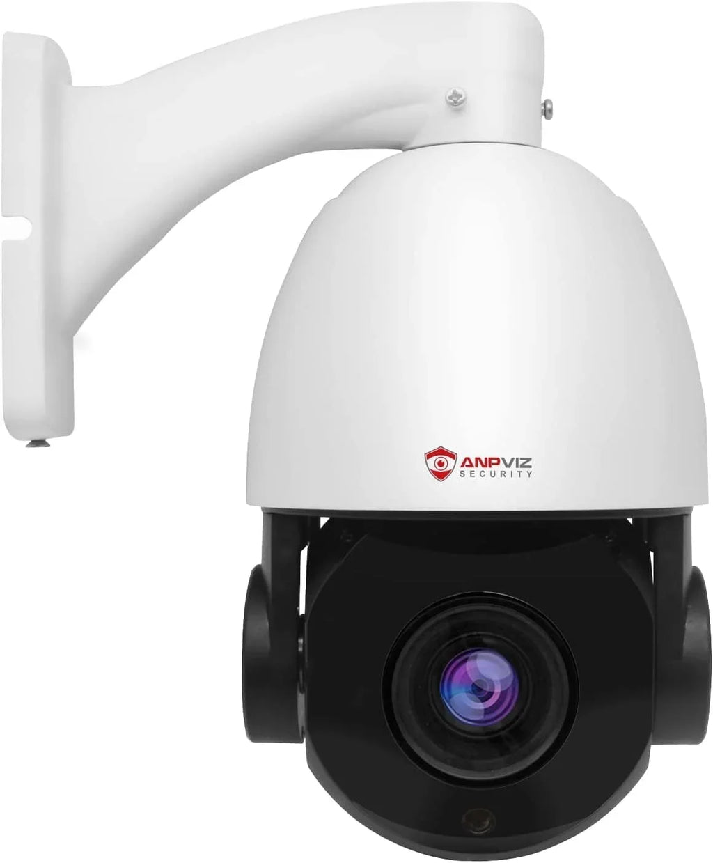 Anpviz 5MP PoE PTZ IP Sizeurveillance Camera 20X Optical Zoom, PTZ IP Sizeecurity Camera Outdoor Indoor with Mic/Audio, Person Vehicle Detection, IR Night Vision, Metal, Pan 360°/Tilt 90°, IP66 Waterproof