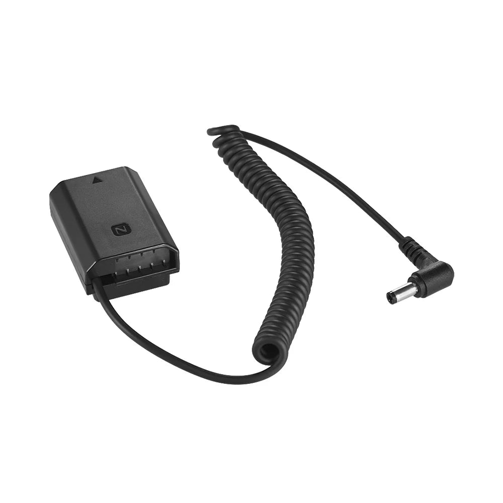 Andoer Adapter,A7iii A9 A7riiiCoupler Cable BatteryCoupler Np-fz100 Dummy Battery A9 A7riii A7siii Dummy BatteryCable A7iii A9 Qisuo Eryue