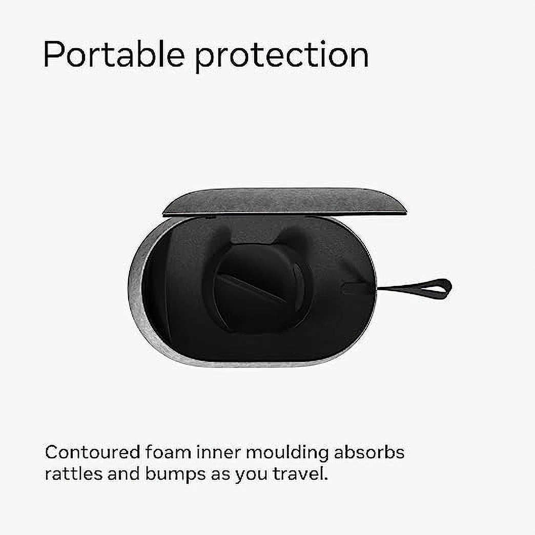 Open Box Quest 2 Carrying Case Lightweight Portable Protection VR 301-00369-01 - GREY