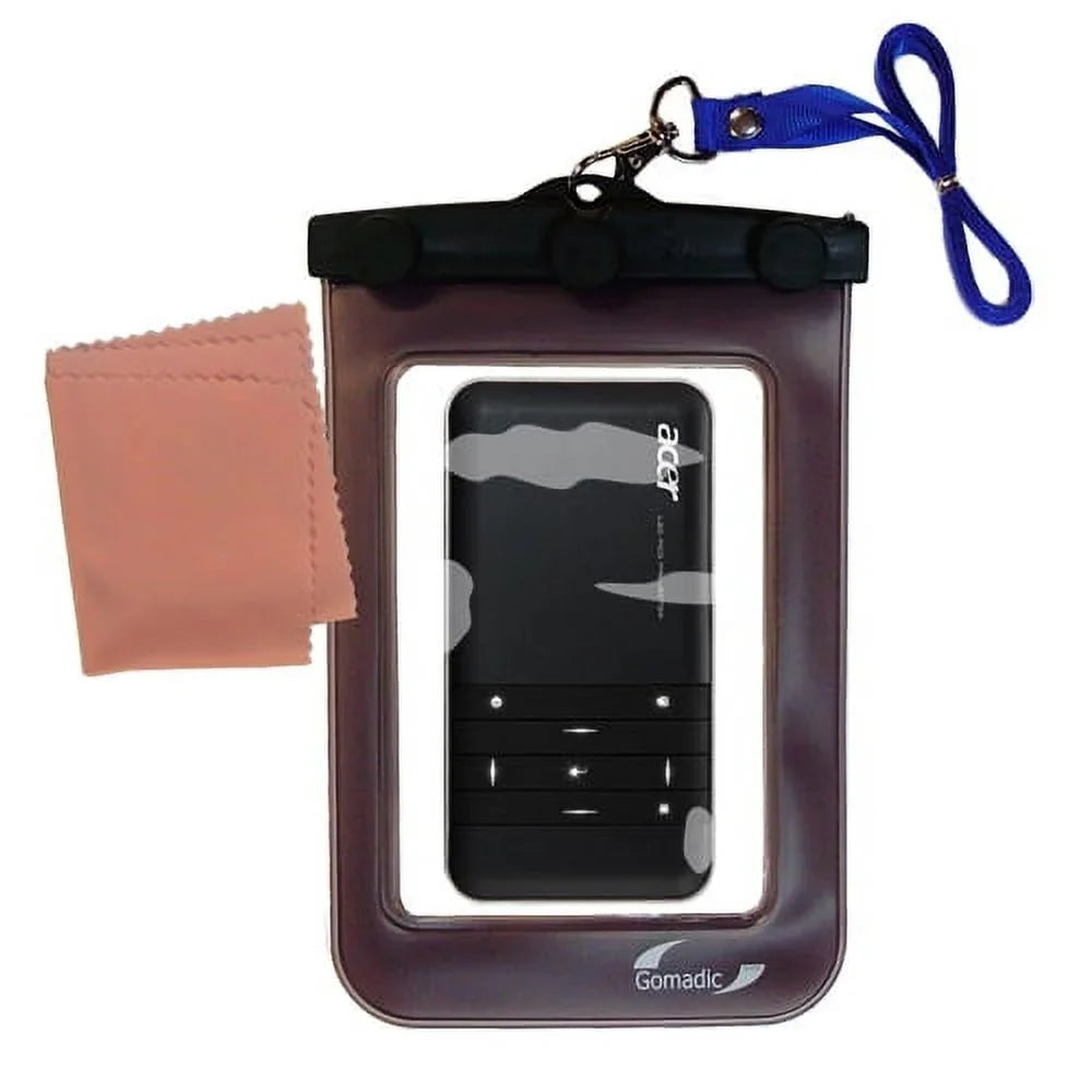 Gomadic Clean and Dry Waterproof Protective Case Sizeuitablefor the Acer C20 DLP Projector to use Underwater