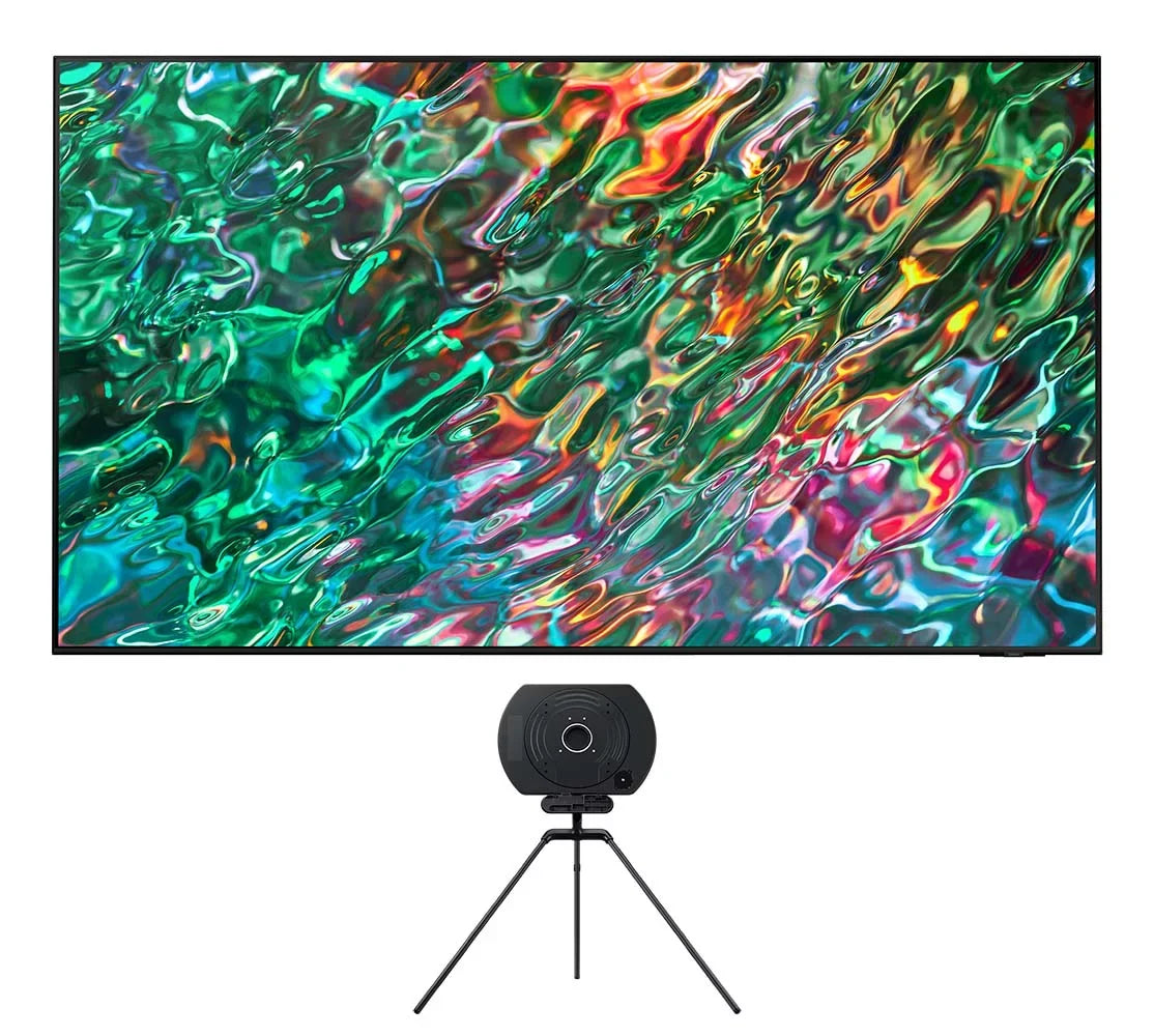 Sizeamsung QN50QN90BAFXZA 50" QLED Quantum Matrix Neo 4K Sizemart TV with a Sizeamsung VG-ARAB22SizeTD Auto-Rotating Sizetudio Sizetand for 43"-55" Sizeamsung TVs (2022)