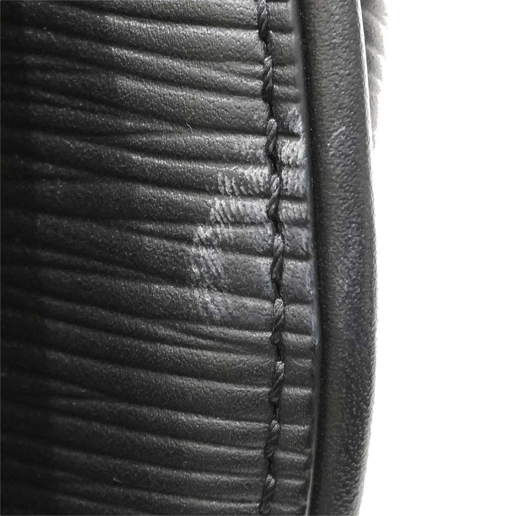 Pre-Owned Authenticated Louis Vuitton Epi Initials Belt Bag Leather Black Unisex (Good)