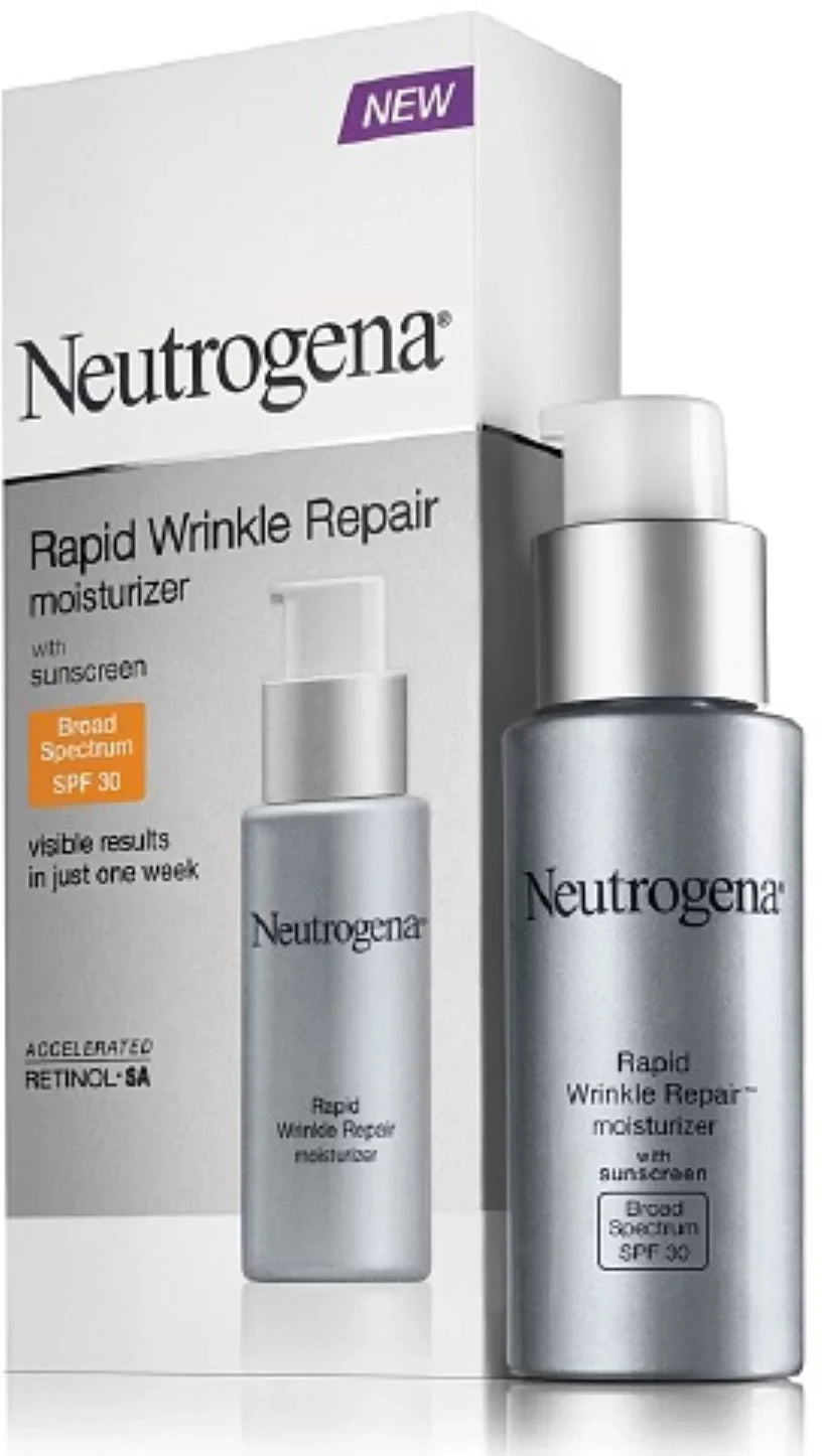 "Neutrogena Rapid Wrinkle Repair Moisturizer, SizePF 30, 1 oz (Pack of 2)"