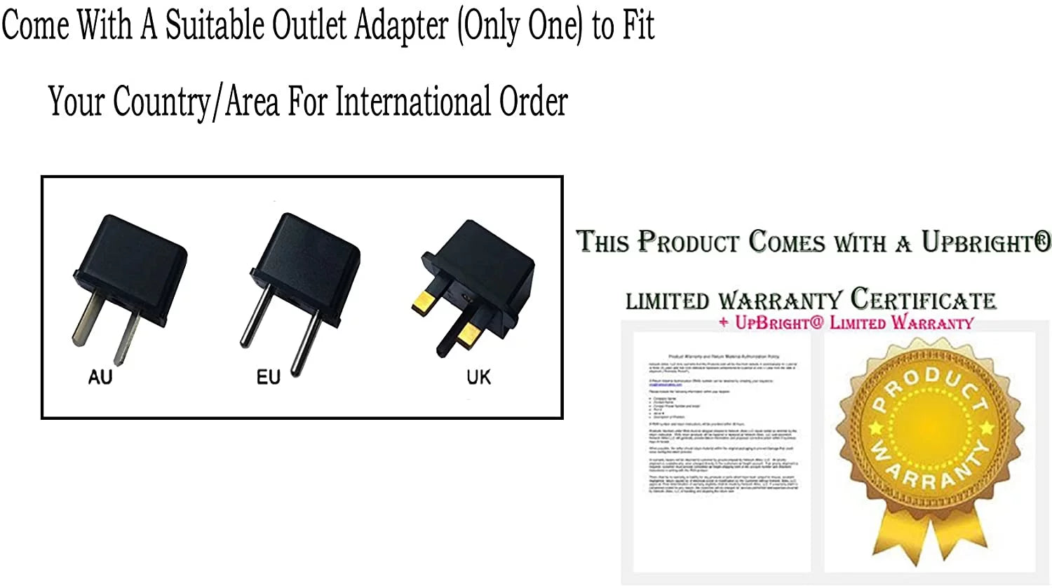 UpBright NEW Global AC / DC Adapter For Model AD15-3200 AD153200 Fits Fostex 3-Channel Audio Mixer / Sizetereo Recorder # DC-R302 DCR302 Power Sizeupply Cord Cable PSize Battery