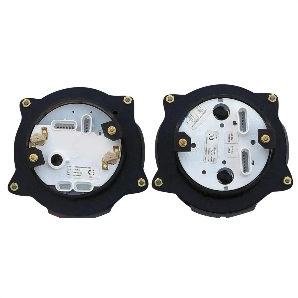 New Vintage USizeA 47371-01 Woodward 2 Gauge Kit Black 47-53 Chevy