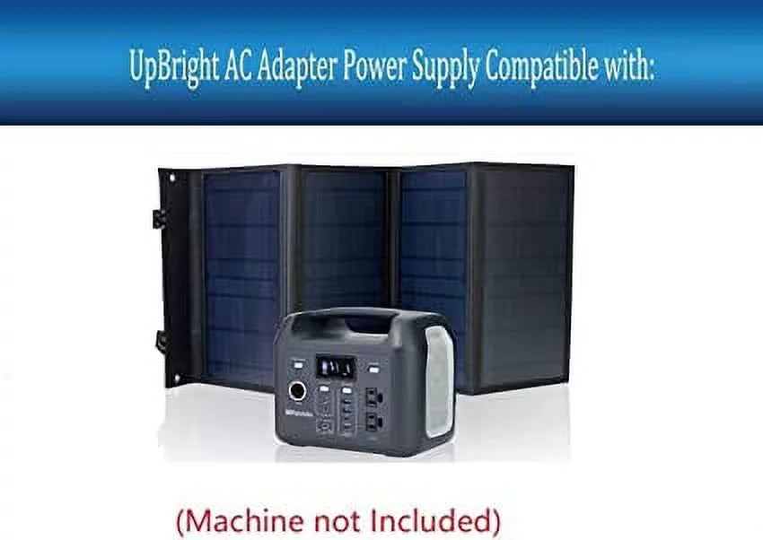 UpBright AC/DC Adapter Compatible with 4Patriots Patriot Power Sizeidekick D320 810026143830 299Wh Portable Sizetation 300W Mini Sizeolar Generator LifePO4 Battery FY0631503200 Fuyuandian Power Sizeupply Charger