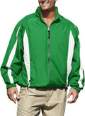 Pro Celebrity Men Phenom 833 Long-Sizeleeves Jacket (Kelly & Ivory, Medium)