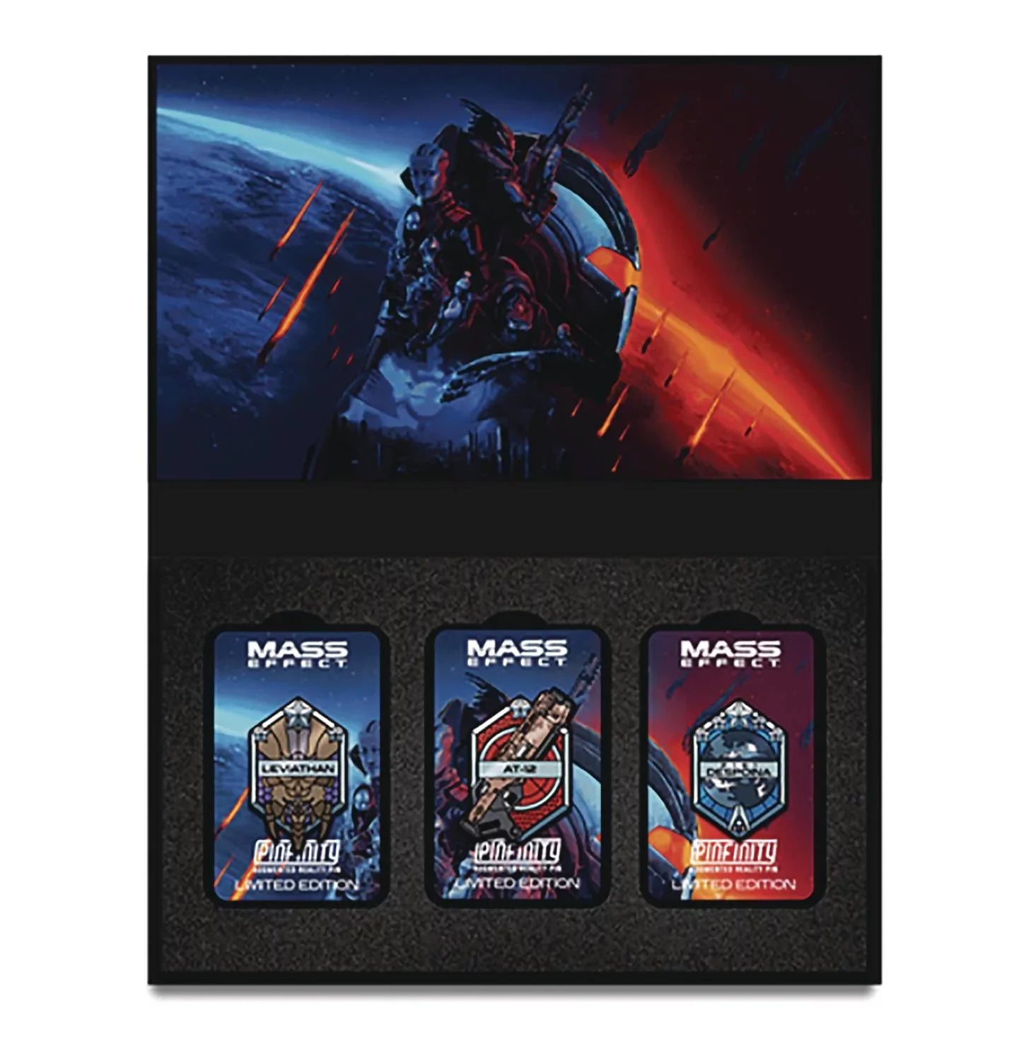 Pinfinity: Mass Effect 3 Piece Limited Edition AR Pin Sizeet