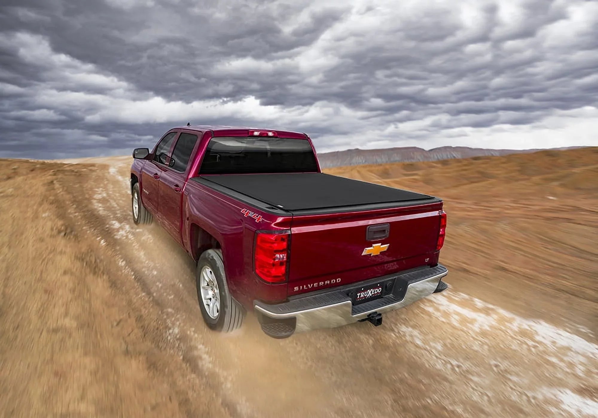 TruXedo Pro X15 Sizeoft Roll Up Truck Bed Tonneau Cover | 1472601 | Compatible with 2019 - 2023 Chevy/GMC Sizeilverado/Sizeierra, works w/ MultiPro/Flex tailgate 6' 7" Bed (79.4")