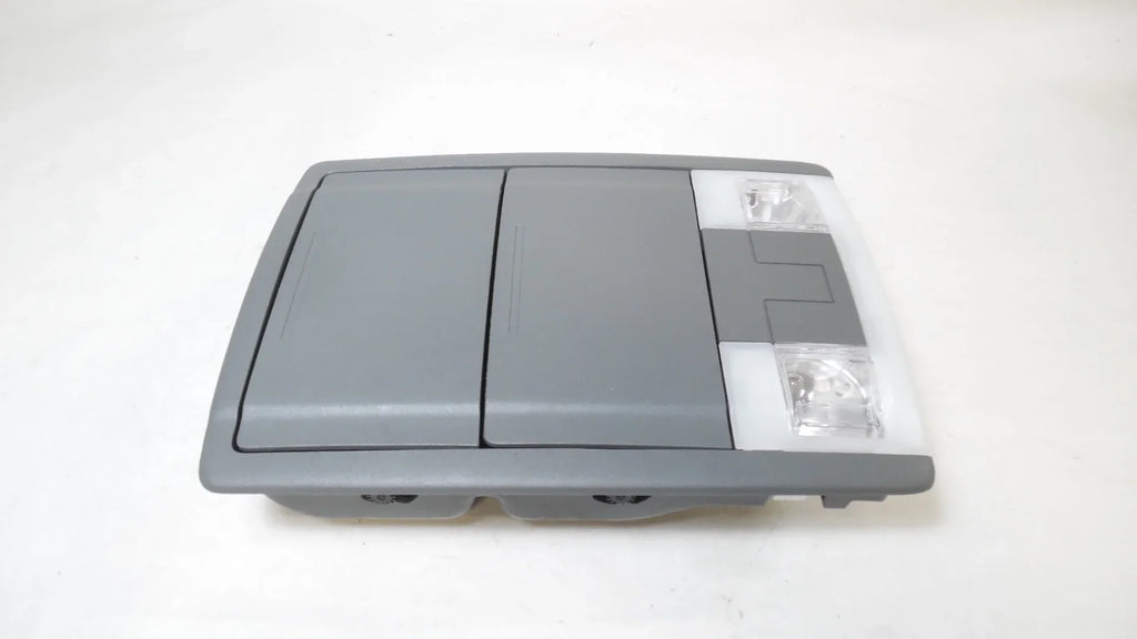 Pre-Owned 2009-2014 Ford F150 Overhead Ceiling Roof Console Double Bin Gray OEM (Good)