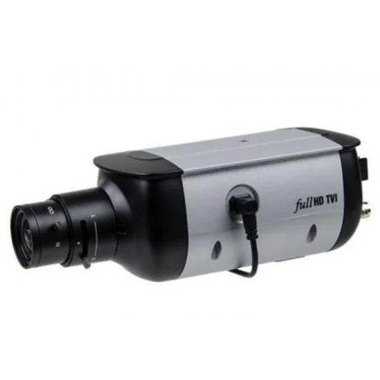 Eyemax TPB-204 HD TVI Box Camera 1080P 2MP with Dual Power, Dual Outputs (Lens Not Included)