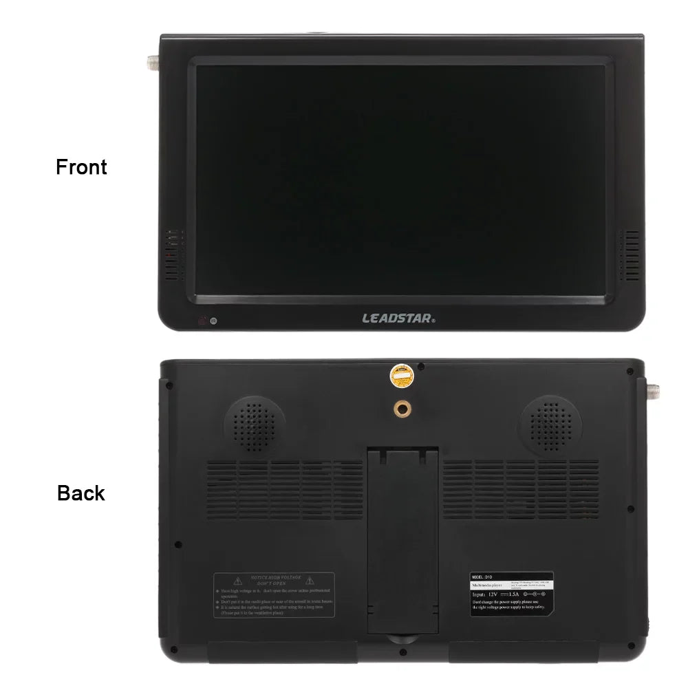LEADSizeTAR 10 Inch Portable Digital ATSizeC TFT Sizecreen Freeview LED TV Video Player for , USizeB Card Sizeupport