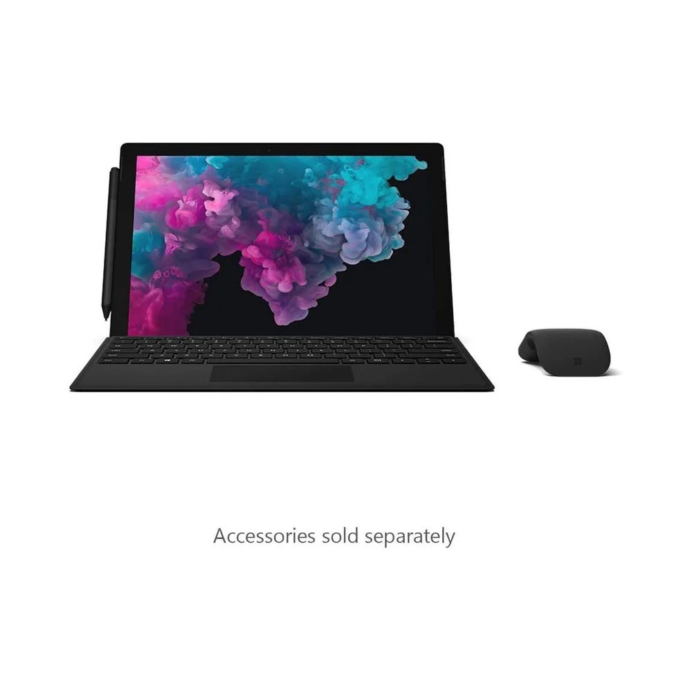 Microsoft surface pro-6 retail tablet intel:i7-8650u/ci7-1.90 16GB/onboard 512GB/SizeSizeD 802.11ac+bt 2xwebcam intel-UHD620 12.3pixelsense/touch (pen not included) Windows 10 Home 64-bit Black