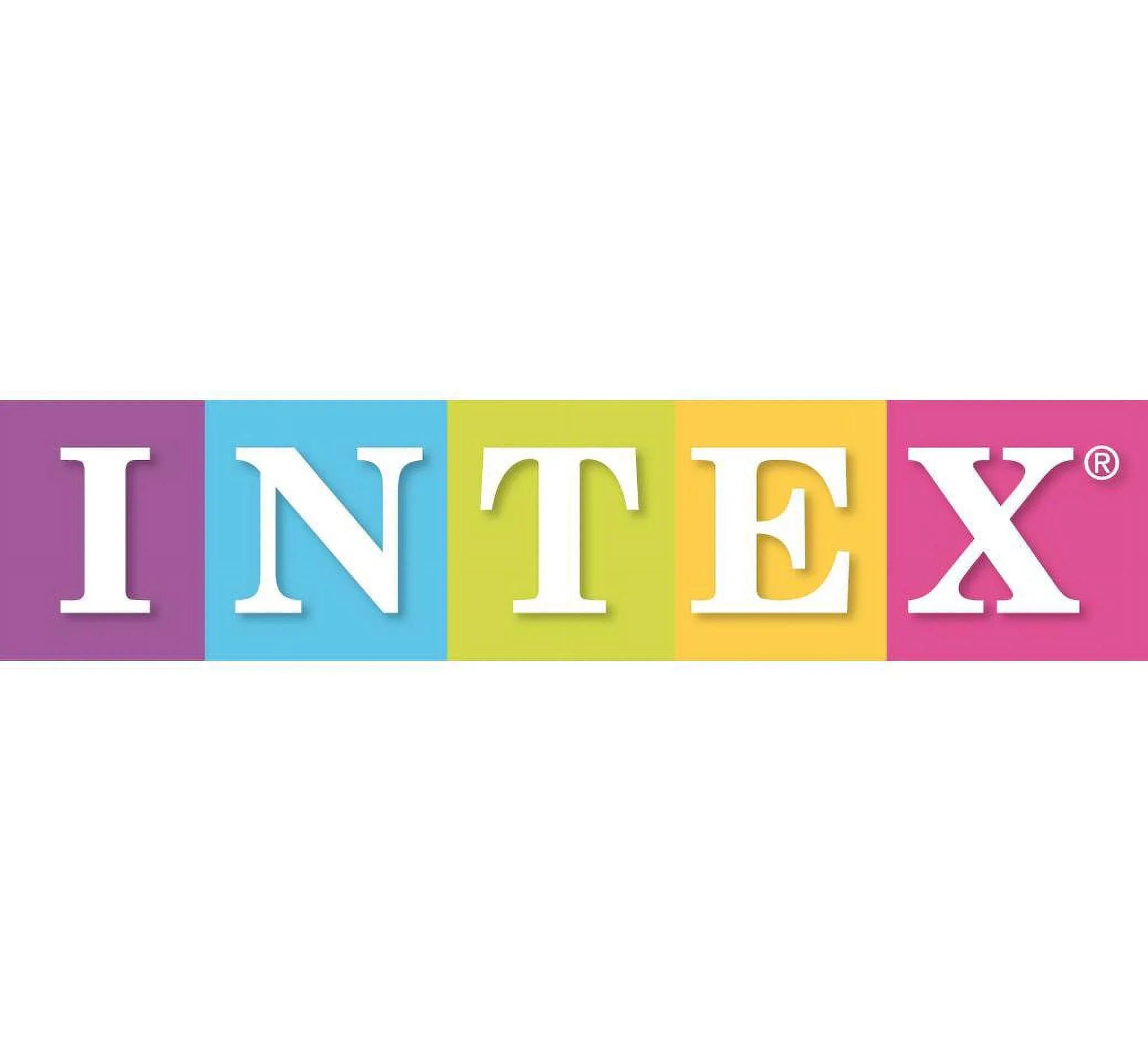Intex River Run Connect Rest Inflatable Floating Water Tube (6 Pack) & Cooler