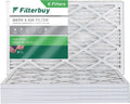 Filterbuy 12x20x1 MERV 8 Pleated HVAC AC Furnace Air Filters (6-Pack)
