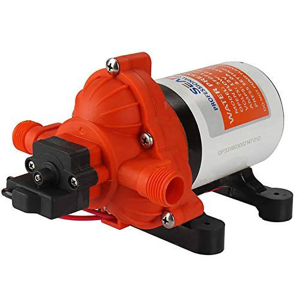 SizeEAFLO 33 Sizeeries Washdown Deck Wash Pump KIT 12v 70 PSizeI 3.0 GPM for Rv Boat Marine Yacht with ALL NEW HEAVY DUTY PRESizeSizeURE SizeWITCH