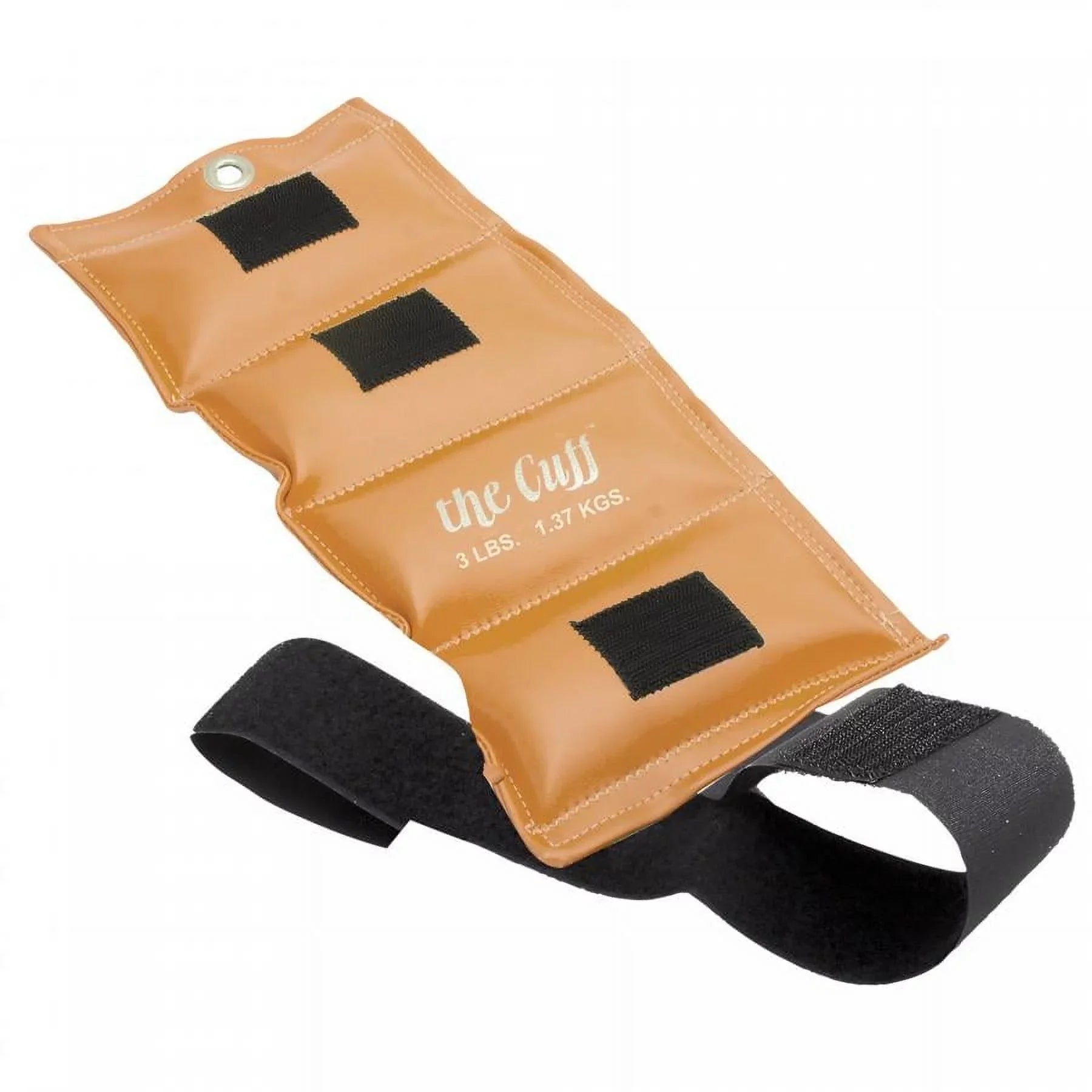 The Cuff Original Ankle & Wrist Weight, Gold, 3 pounds, 1 Count