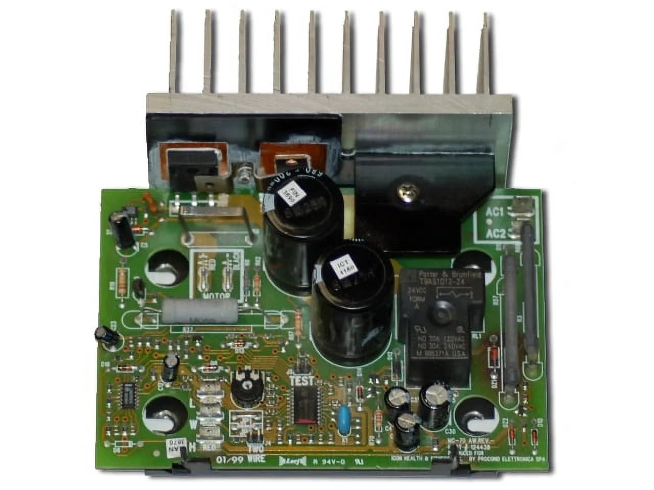 NordicTrack Powertread 1750 Treadmill Motor Control Board Model Number NTTL12080 Part Number 141877