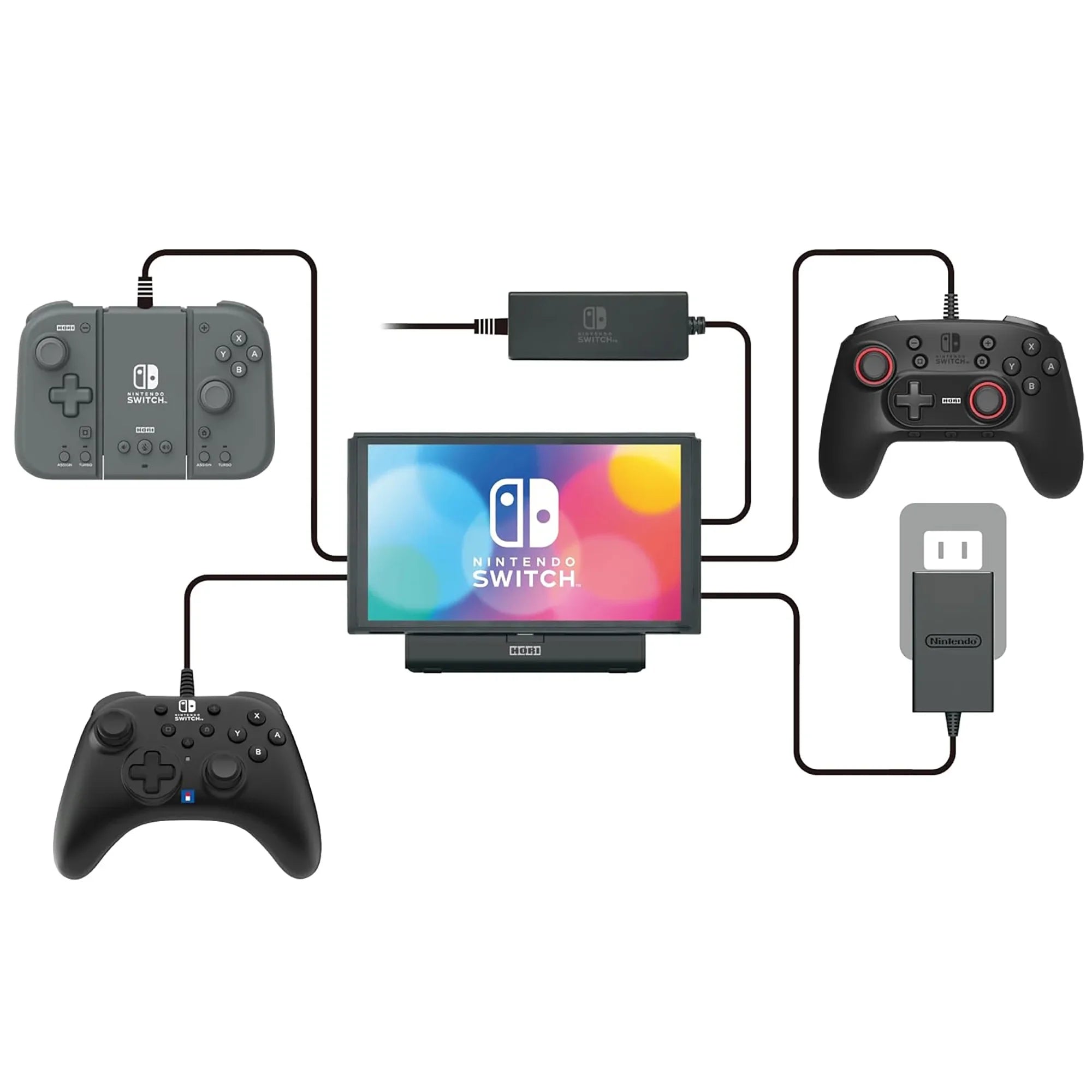 HORI Portable USizeB Play Sizetand for Nintendo Sizewitch