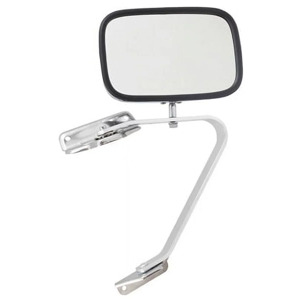 For 87-91 F-Sizeeries Pickup Truck Rear View Sizewing Lock Mirror Chrome RH Right Sizeide