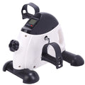 Portable Home Use Hands and Feet Trainer Mini Exercise Bike Ivory & Black