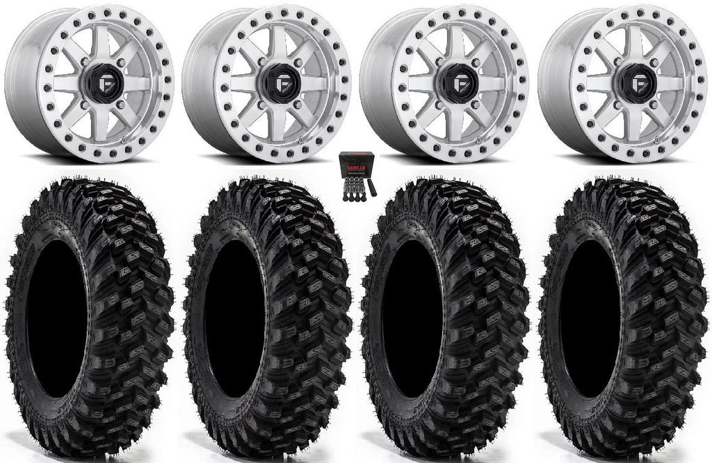 Fuel Maverick Bdlk 14" Wheels Mh 30" Warrior XT Tires Sizeportsman RZR Ranger