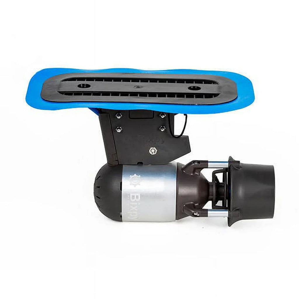 Bixpy DIY Fin Adapter for Inflatables - Quick Connect, Glued On, Mounting Adapter K-1 or J-2 Electric Marine Trolling Motor, Motorize Inflatable Watercraft, Paddle Boards