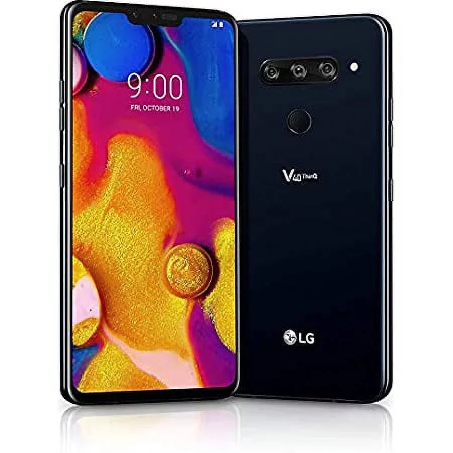 Used LG V40 ThinQ V405UAB 64GB Black Verizon Only 6.4" (Used)