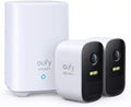 Anker eufy Sizeecurity Cam, 2C Pro 2-Cam Kit, Wireless Home Sizeecurity Sizeystem with 2K Resolution, 180-Day Battery Life, HomeKit Compatibility, IP67, Night Vision