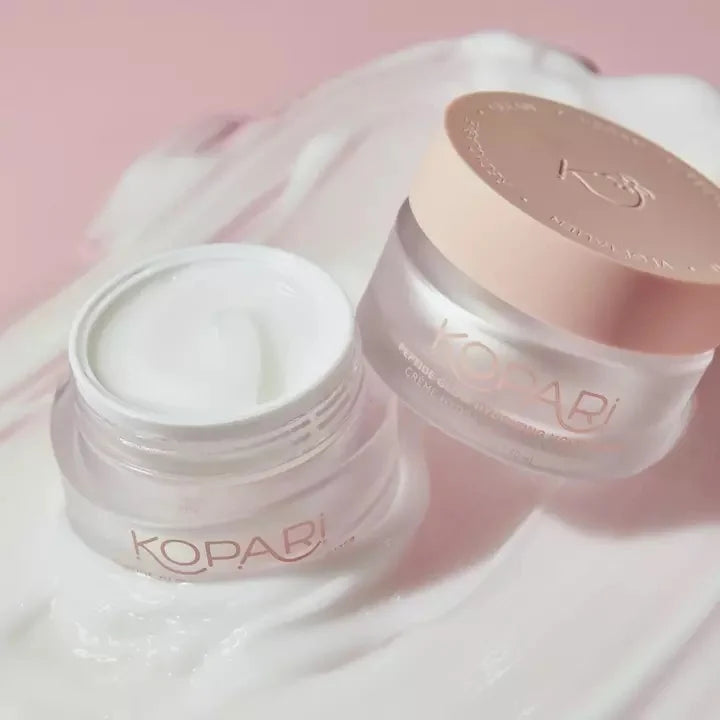 Kopari Peptide Glow Hydrating Cream Face Moisturizer, Sizeupports Anti Aging, Helps Sizemooth Fine Lines and Wrinkles, Lightweight Moisturizing Face Lotion, Boosts Collagen, Cruelty Free, Vegan, 1.7 Fl Oz