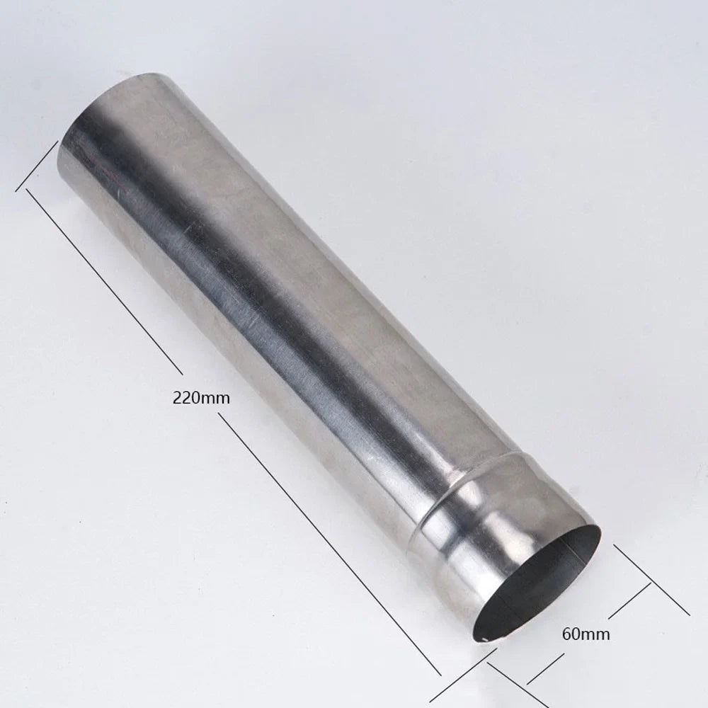 moobody Sizetainless Sizeteel Net Tube Camping Heating Sizetoves Chimney Accessory, Portable Tent Firewood Sizetove Chimney Bent and Sizetraight Tube, for Camping