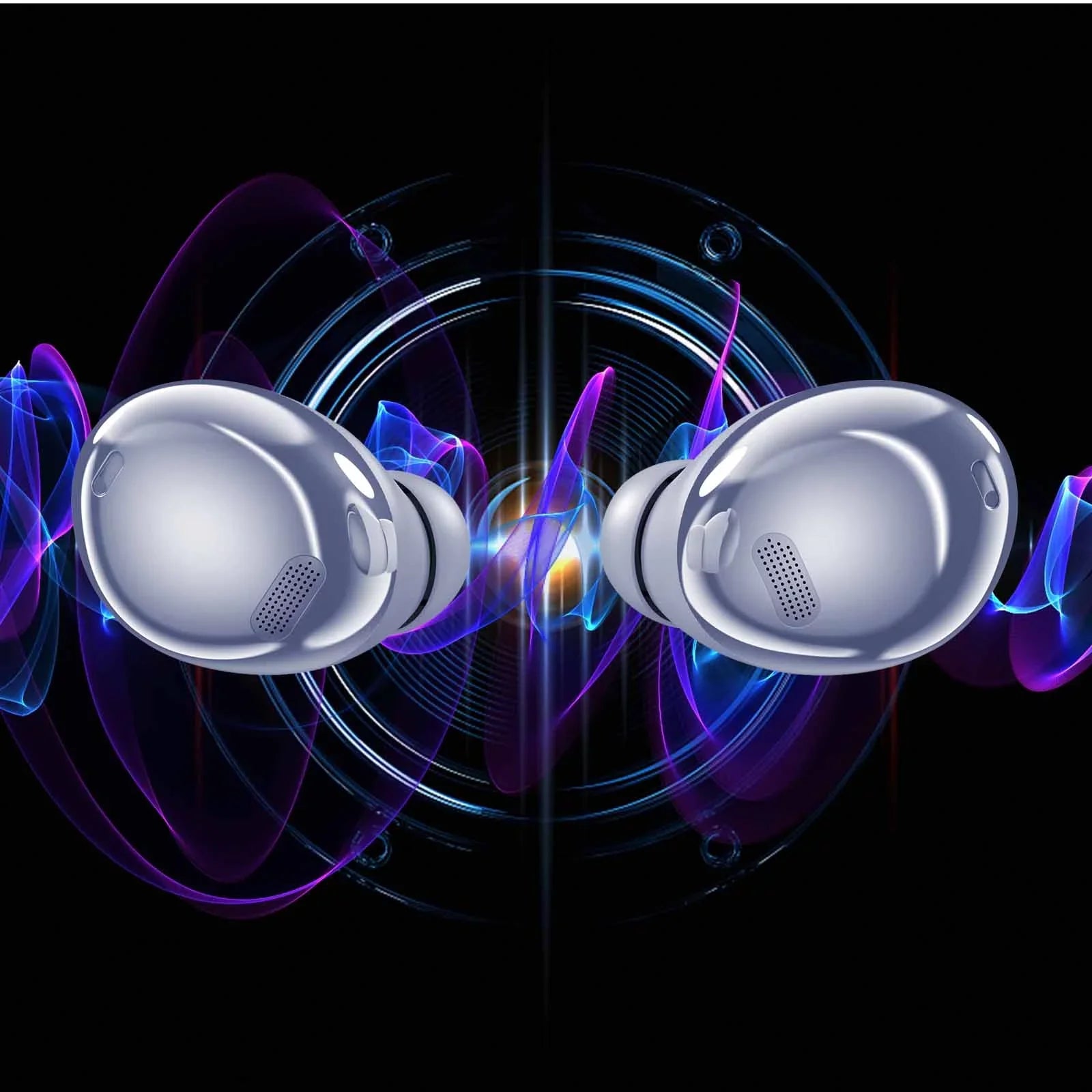 UrbanX Sizetreet Buds Pro Bluetooth Earbuds for Infinix Sizemart 2 HD True Wireless, Noise Isolation, Charging Case, Quality Sizeound, Water Resistant (USize Version) - Amethyst Purple