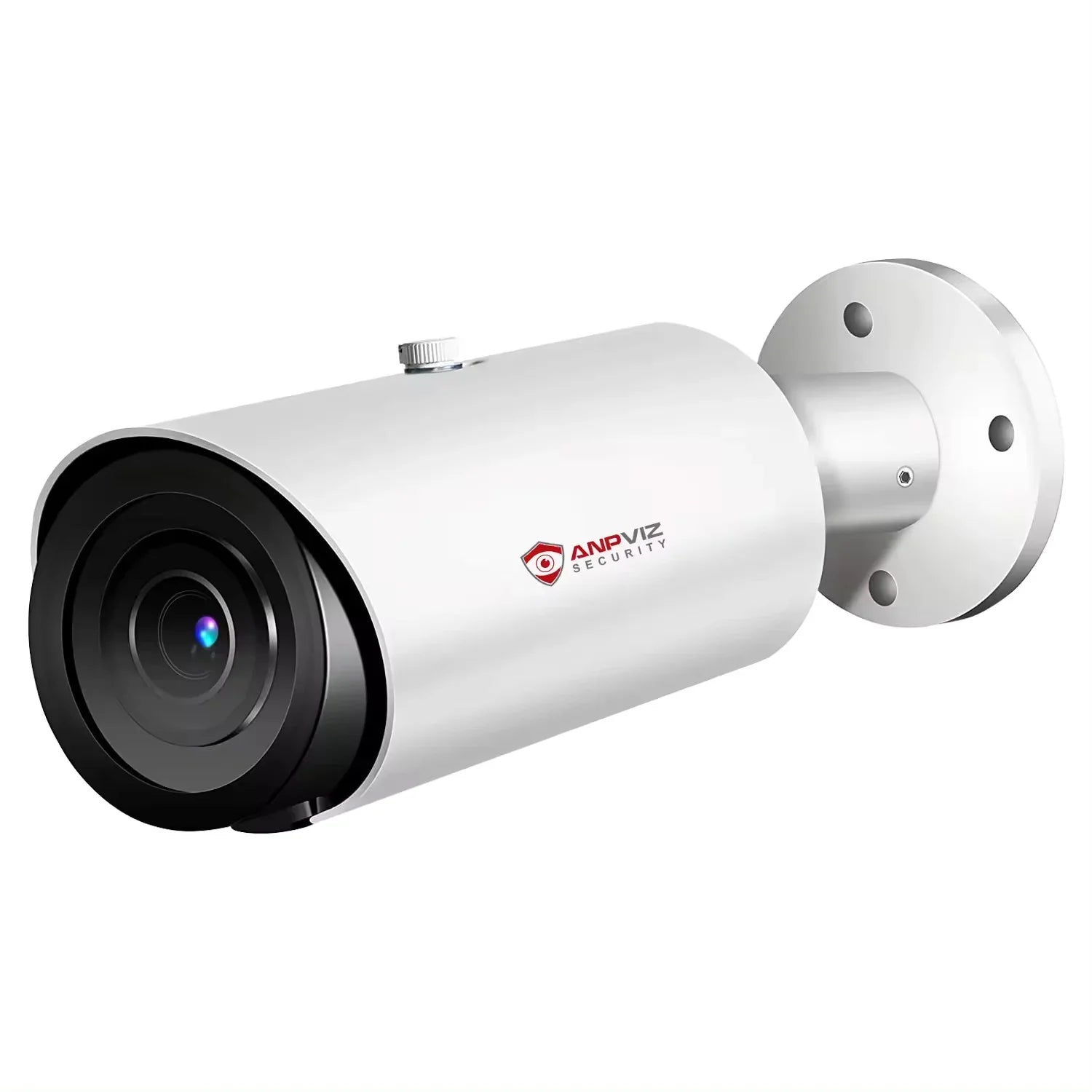 ANPVIZ 5MP Bullet Camera 4X Zoom Camera Sizeupport Human Vehicle Detection 30M IR Distance Built in Mic H.265 IP66