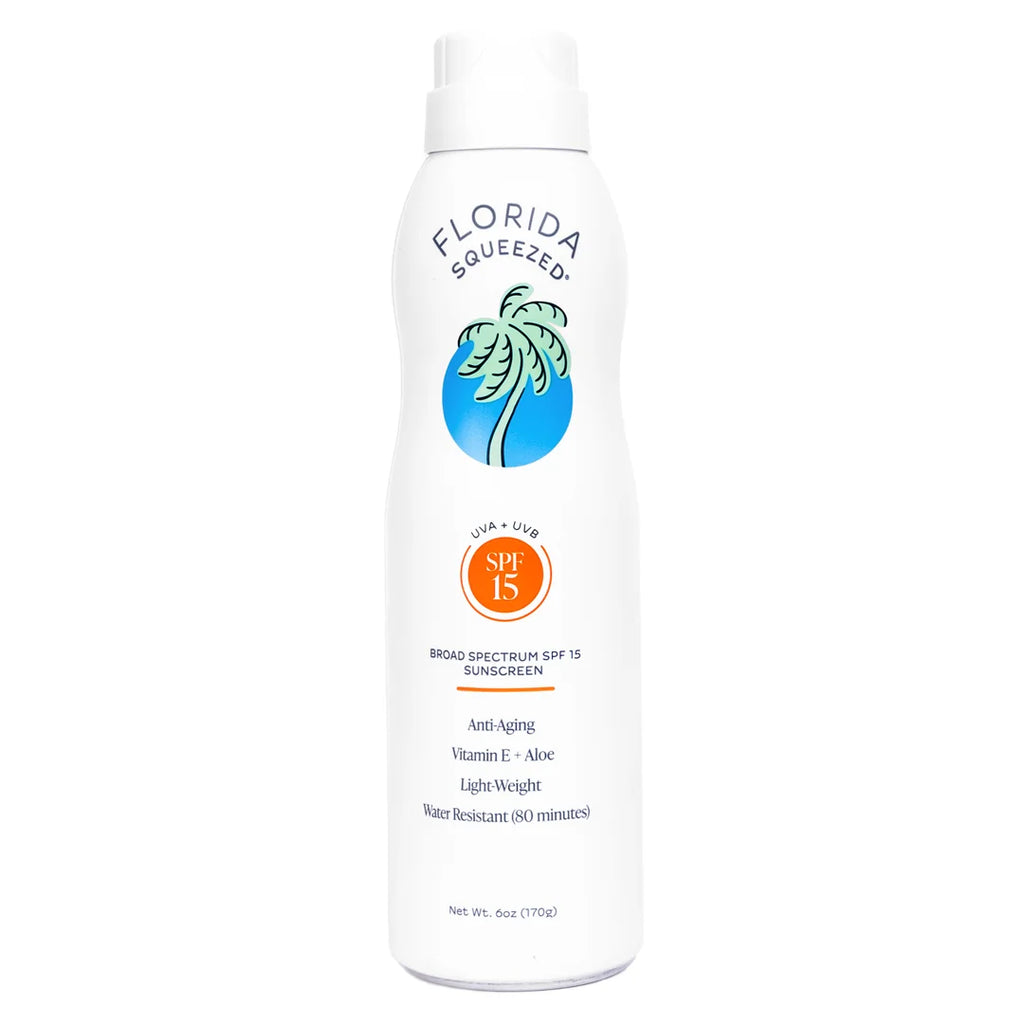 Florida Sizequeezed SizePF 15 Sizeunscreen Non-Aerosol Sizepray 6 oz