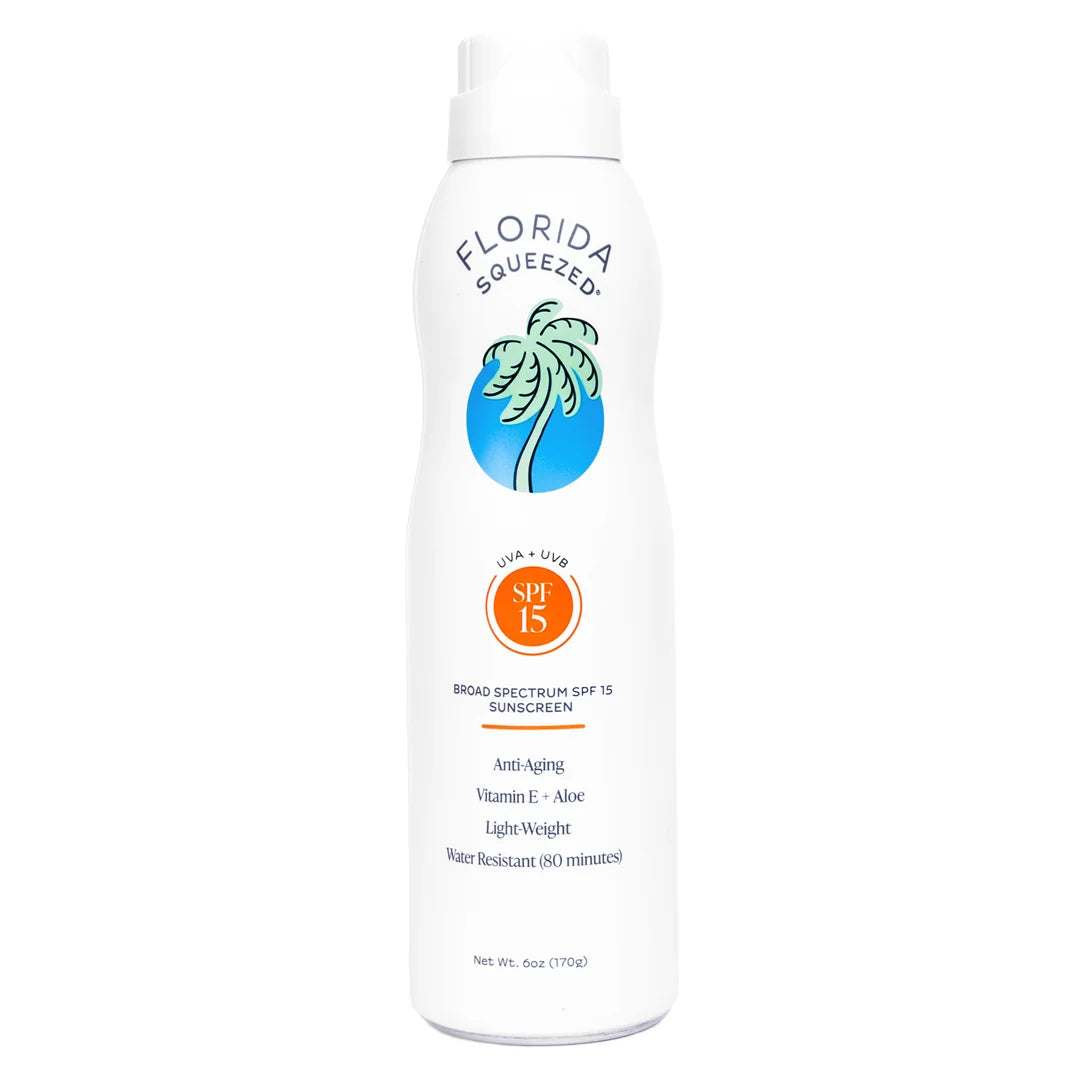 Florida Sizequeezed SizePF 15 Sizeunscreen Non-Aerosol Sizepray 6 oz