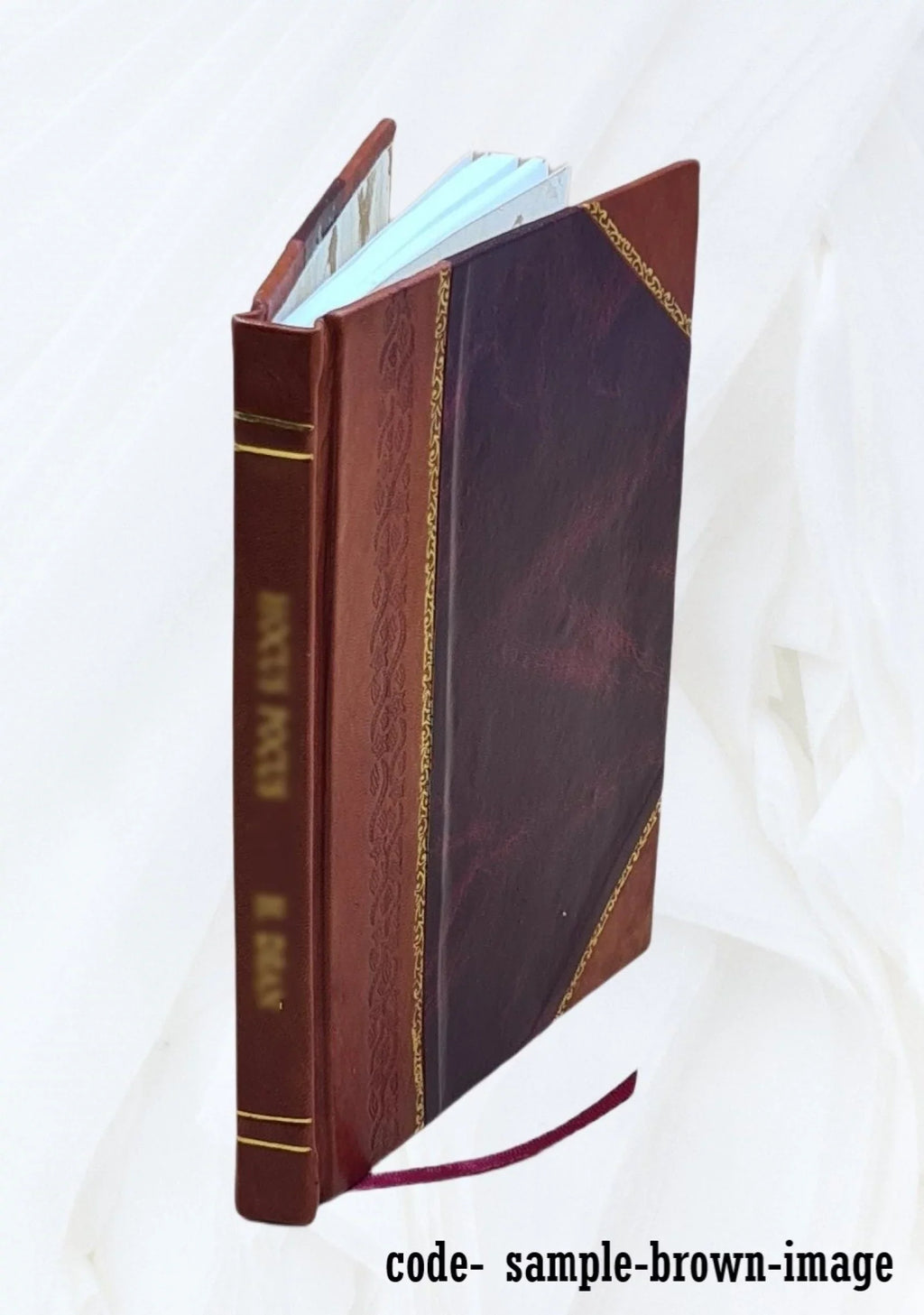 Les Îles Gambier et la brochure de M. Jacolliot, par Jean-Paul Chopard 1871 [Leather Bound]