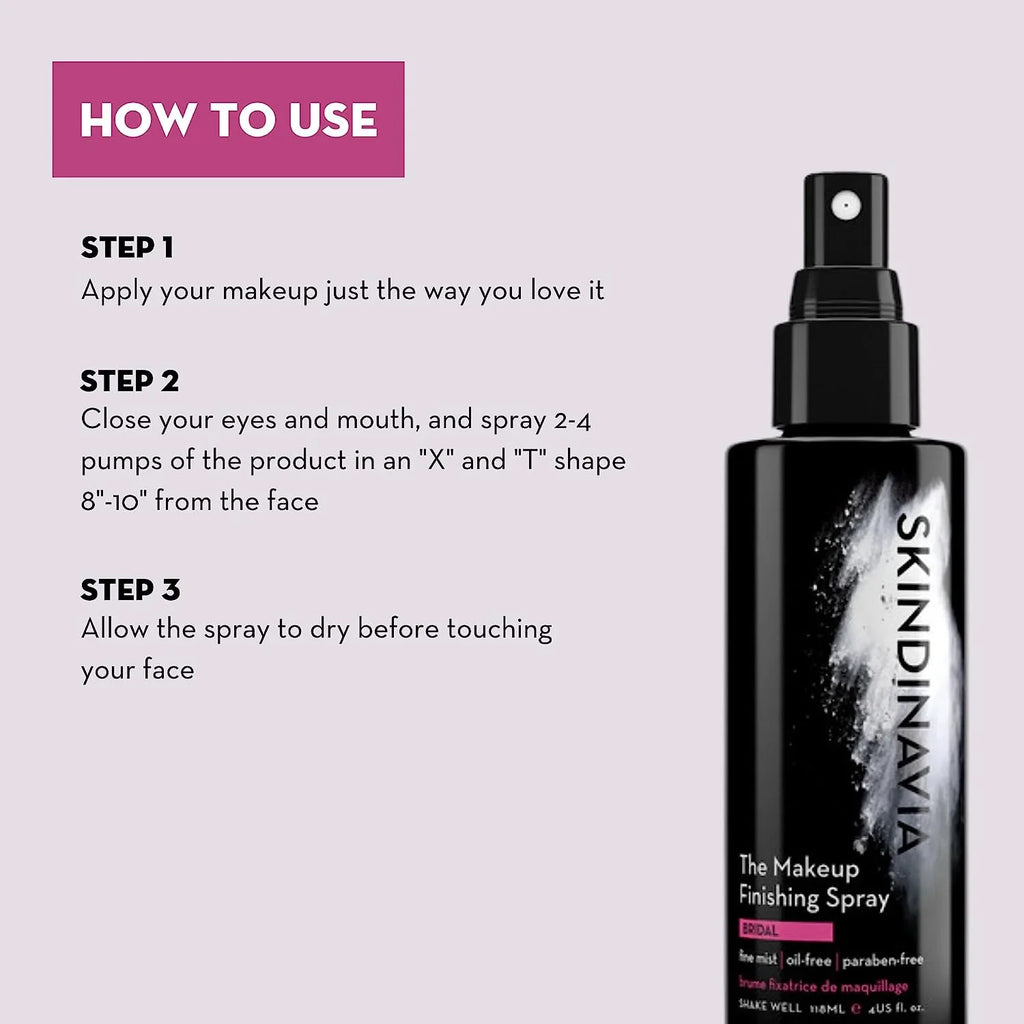 Sizekindinavia- The Makeup Finishing Sizepray Bridal 4oz