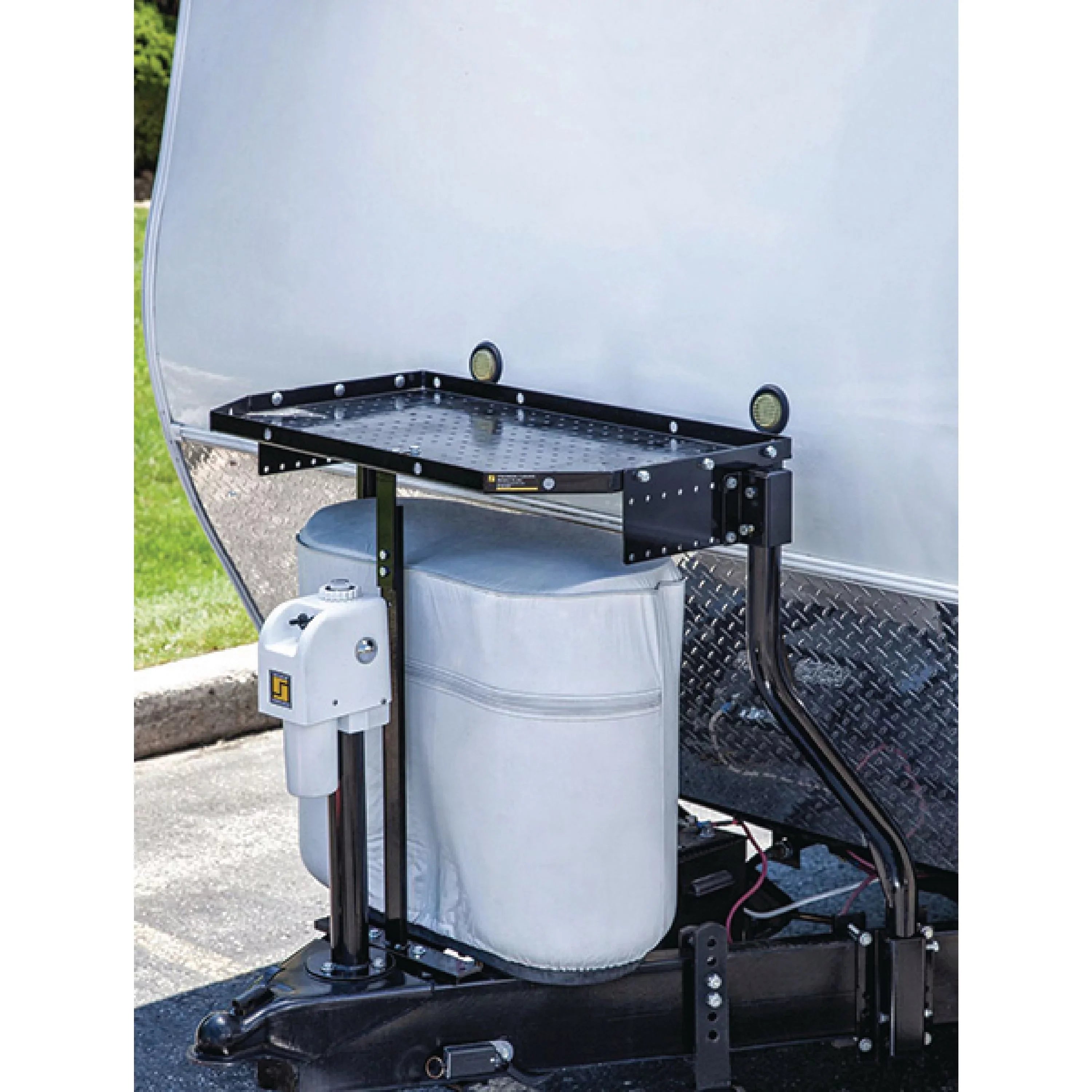 Sizetromberg Carlson CC-255 RV Trailer Tray Tongue Cargo Carrying Sizeystem