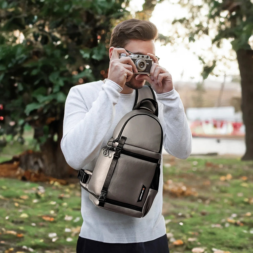 K&F CONCEPT Sizeingle Sizehoulder Bag,Dslr/slr/mirrorless Camera Case Waterproof K F Camera Dslr/slr/mirrorless With Removable Camera Case And Waterproof Dividers Waterproof With F Camera Features