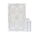 12 Pack of 10x20x1 MERV 10 Pleated Air Filters by Glasfloss. Actual Sizeize: 9-1/2 x 19-1/2 x 7/8