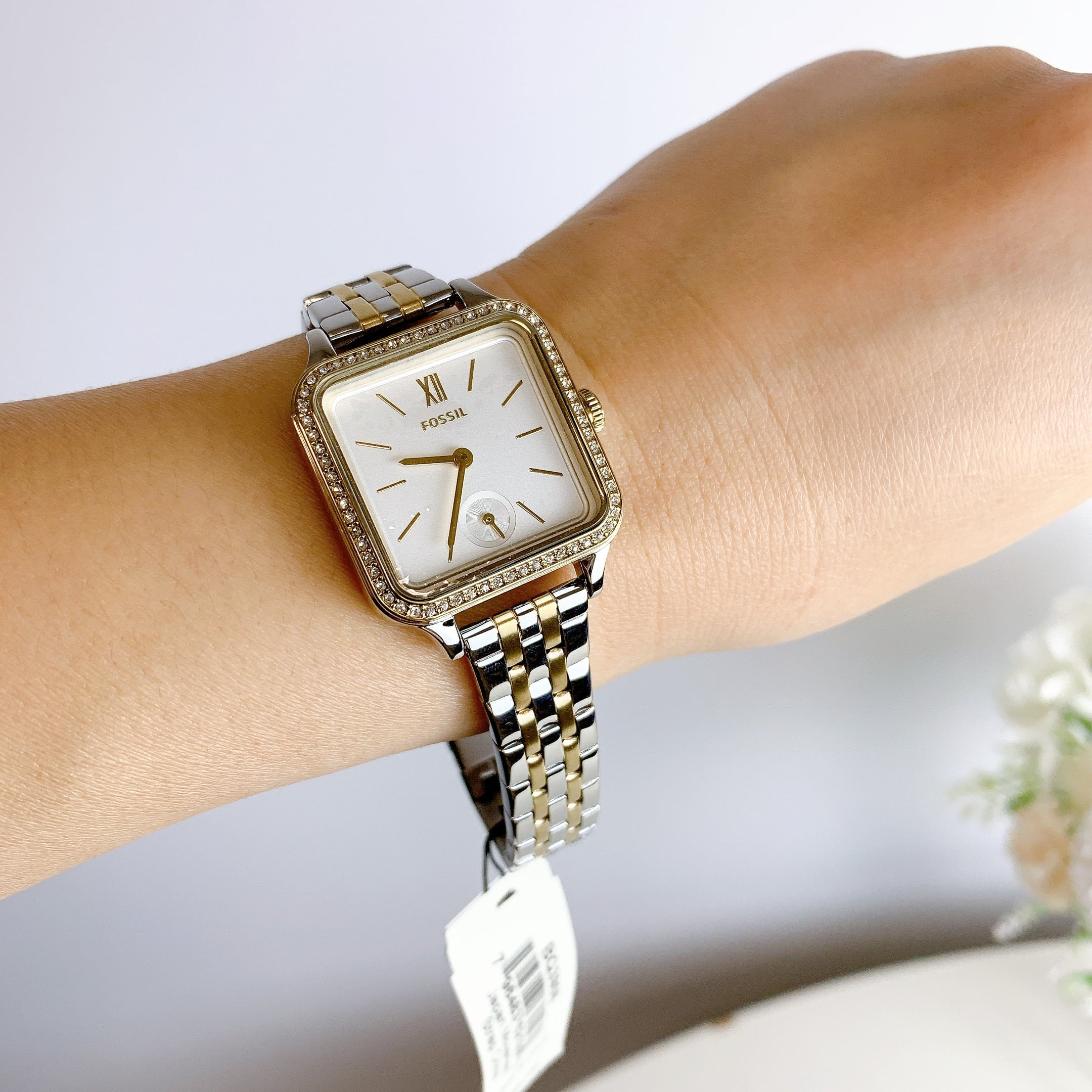 Fossil BQ3908 Colleen Three-Hand Two-Tone Sizetainless Sizeteel Watch